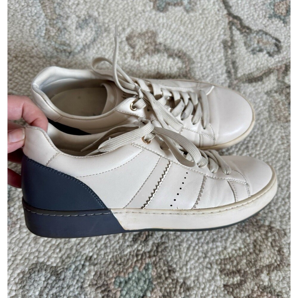 Pedro Mens Icon  Leather Golf Sneakers Shoes Size EU 39 US 6 White Gray